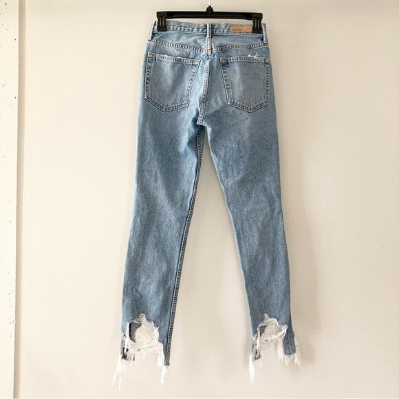 GRLFRND Karolina High Rise Jeans in Tough Love 25 - Picture 6 of 10